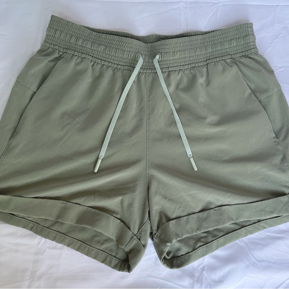 Lululemon Olive Green Shorts
